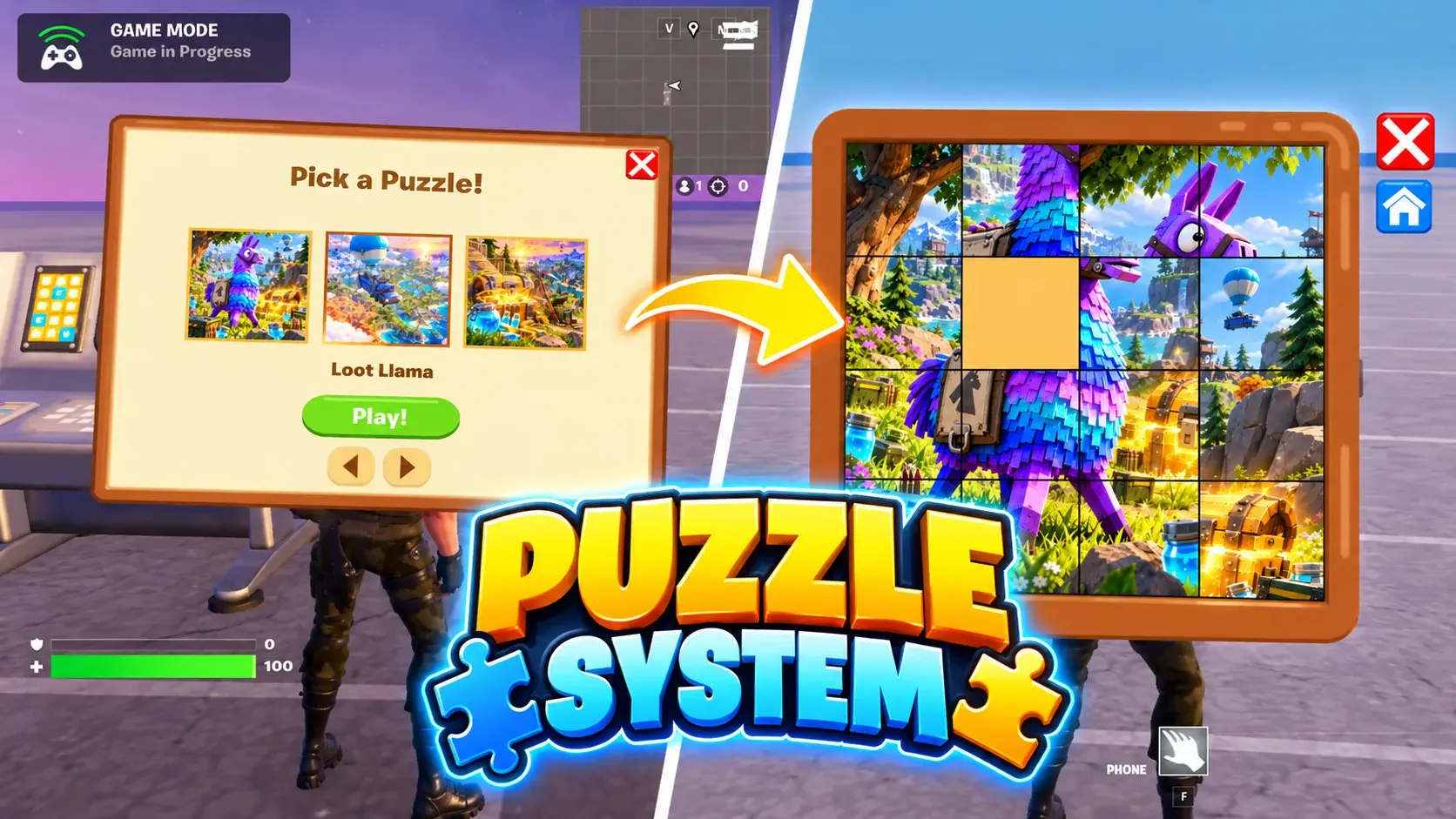 🧩 Advanced Sliding Puzzle System – UEFN - Image 1