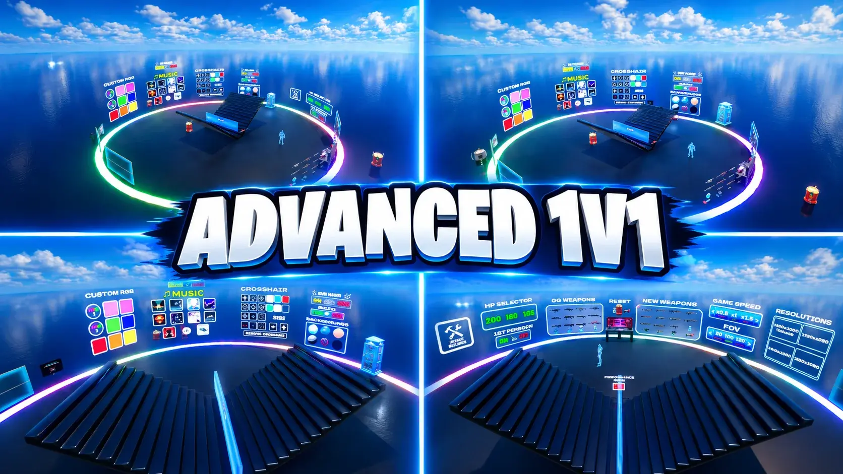 ADVANCED 1V1 FULLY CUSTOMIZABLE