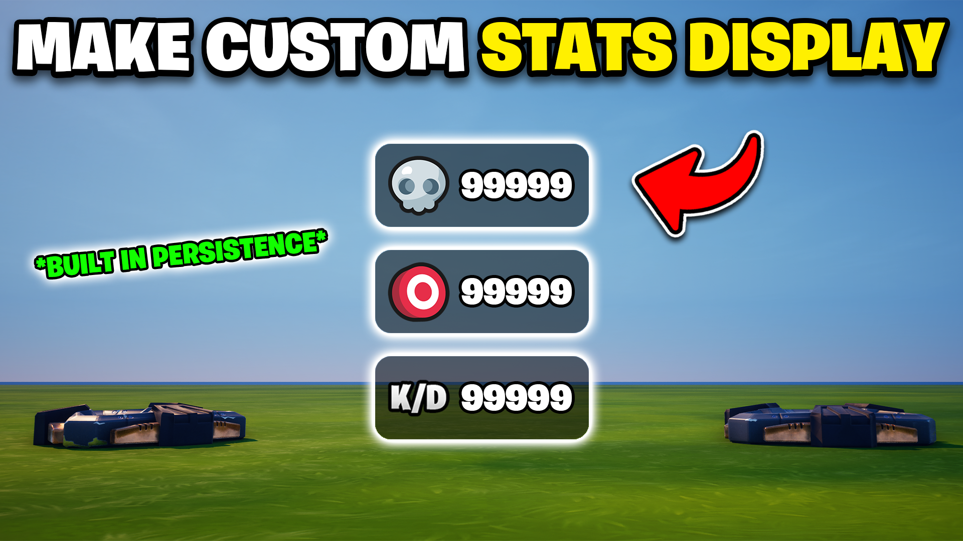 Make CUSTOM Stats Display | 2025 NEW | (UEFN & Verse UMG Tutorial) - Image 1