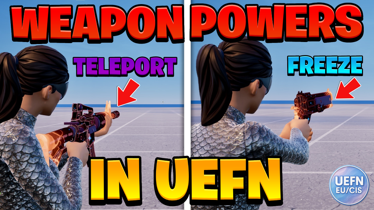 Weapon Powers (Teleport,Freeze) - Image 1