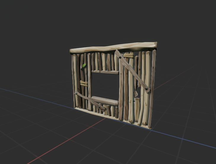 All Player-Built Wooden Pieces (Wall, Stair, Roof, Etc.) - Image 1