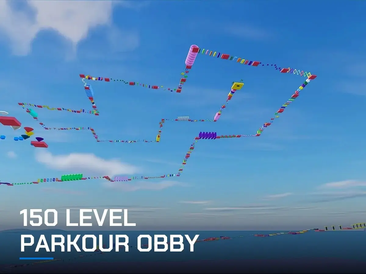 150 LEVEL PARKOUR OBBY – Ultimate Challenge - Image 1