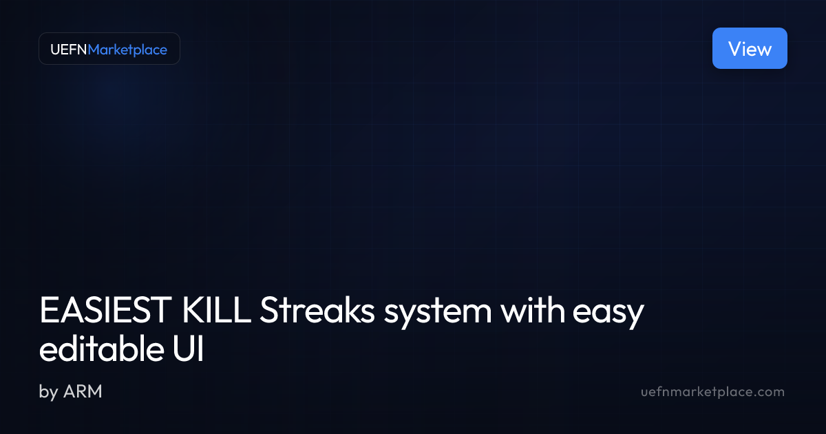 EASIEST KILL Streaks system with easy editable UI — Verse Scripts for ...